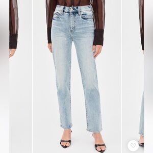 Daze Denim Light Wash Straight Leg Women's Jeans - 27